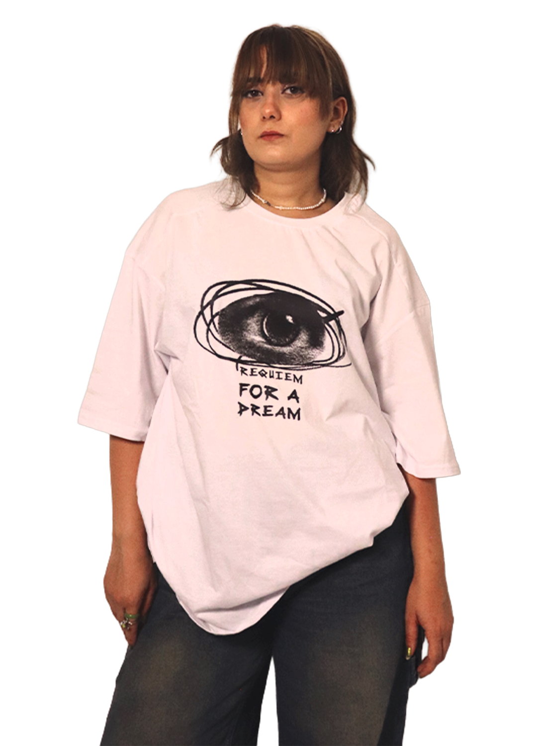 UNISEX OVERSIZE TEE - REQUIEM FOR A DREAM