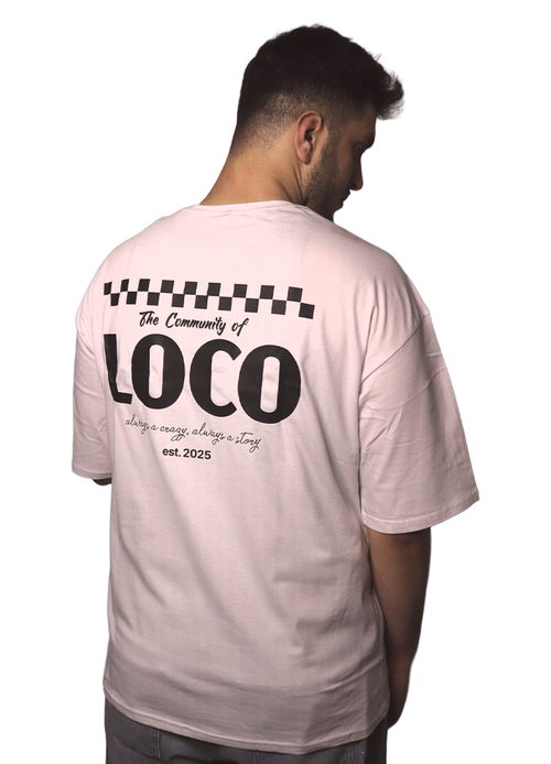 UNISEX OVERSIZE TEE - LOCO COMMUNITY