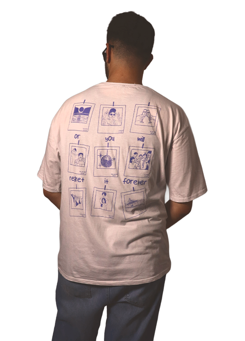 UNISEX OVERSIZE TEE - LIVE A LIFE