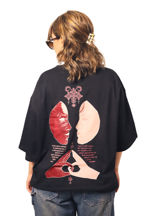 UNISEX OVERSIZE TEE - DUAL